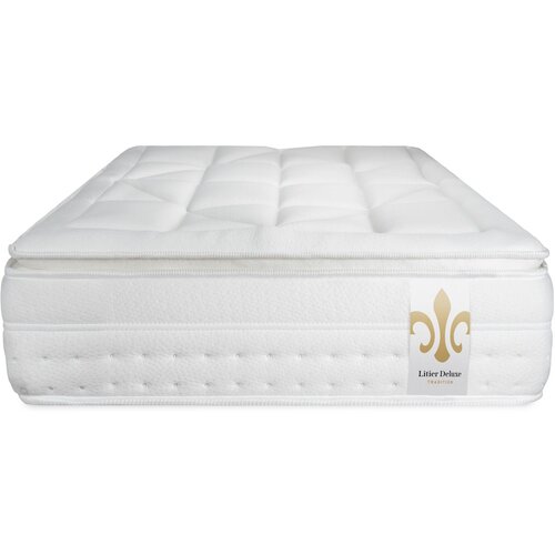 Litier Deluxe Vzmetnica in podnožje 90x200 cm - Vingt-Huit PLUS, (21623238) Cene