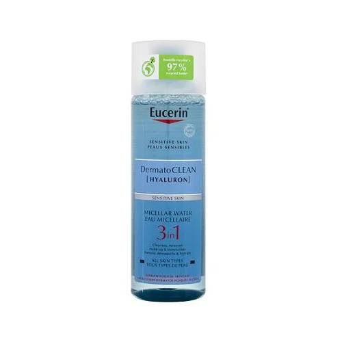 Eucerin DermatoClean Hyaluron Micellar Water 3in1 čišćenje micelarne vode za osjetljivu kožu 200 ml za žene