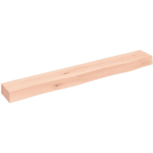  Stenska polica 80x10x6 cm neobdelana trdna hrastovina Cene