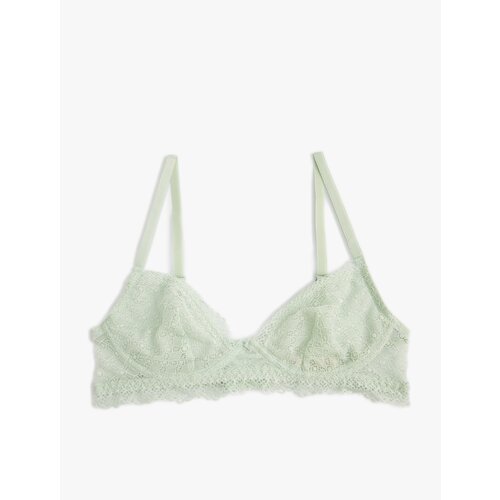 Koton Lace Underwire Bra Unpadded Uncovered Slike