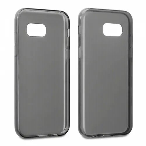 Nillkin ultra tanek silikonski ovitek za samsung galaxy A3 2017 A320 - prozorno črn ON007620 Slike