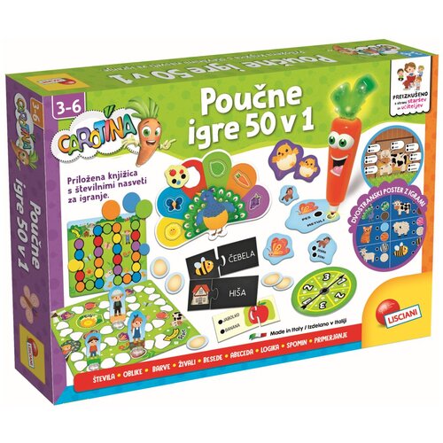 Lisciani poučne igre 50v1 Slike