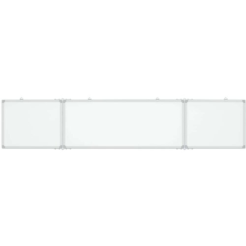  Magnetna bijela ploča sklopiva 200 x 40 x 1 7 cm aluminijska Slike