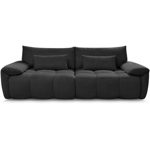 Bobochic Paris Crna sofa od šenila 264 cm Ivane – Cijene