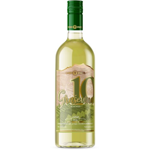 Vino Župa Belo vino Gra&scaron;evina 10, 1l Cene