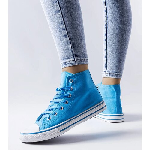 Gemre Blue high-top sneakers Alaine Slike