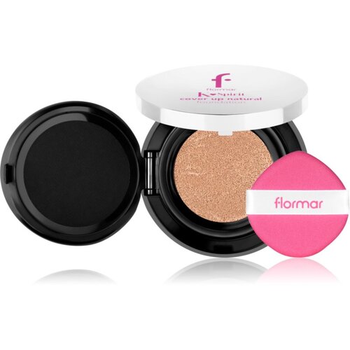 Flormar K-Spirit Cover Up Natural Cushion Foundation dugotrajni kompaktni puder nijansa 003 - Lt Sd 80 g Slike