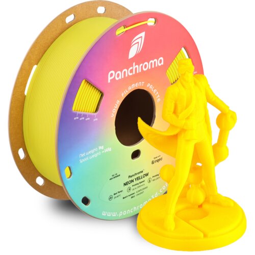 Polymaker Panchroma&amp;trade; PLA Neon Yellow, 1,75 mm / 1000 g Slike