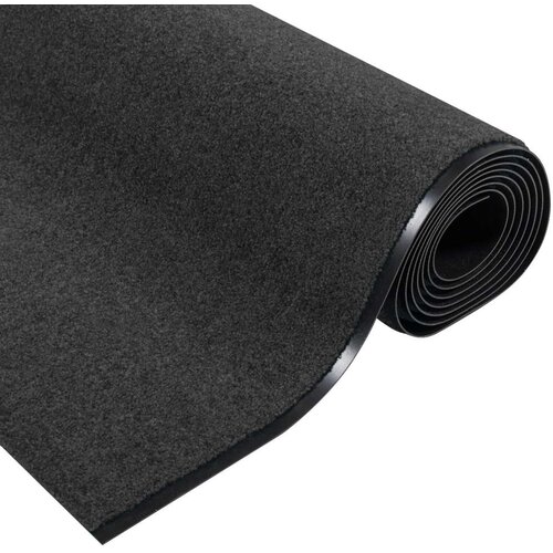 vidaXL predpražnik Antracit, Črn Polipropilen 350 x 120 x 0.9 cm Cene