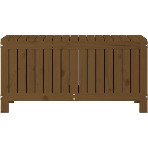 Vrtna kutija za pohranu boja meda 108x42,5x54 cm od borovine Slike