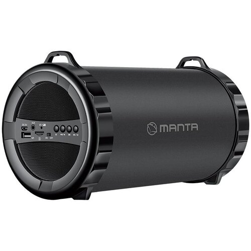 Manta ZVUČNIK TUBA BLUETOOTH, 15W, FM RADIO, UGRAĐENA BATERIJA, CRNI SPK204FM, (5907377865919) Cijene