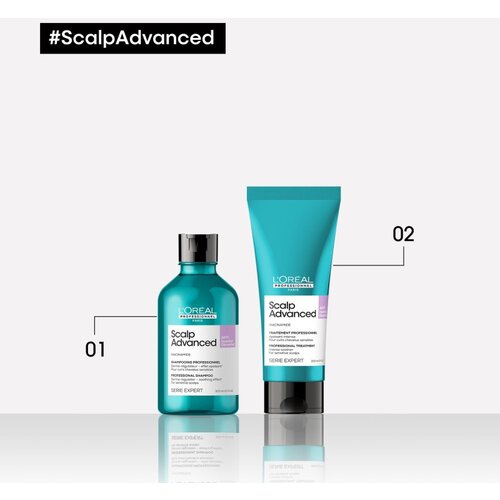 L&amp;acute;Or&amp;eacute;al Paris tretman sa niancimidom za osetljivo teme scalp advanced 200 ml Slike