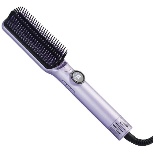 INF Vroča in hladna zračna krtača za ravnanje las - keramična in ionska tehnologija Purple, (5000138815) Cene