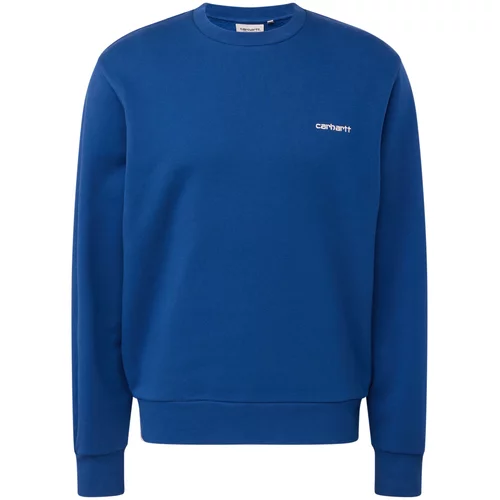 Carhartt WIP Sweater majica crno plava / bijela