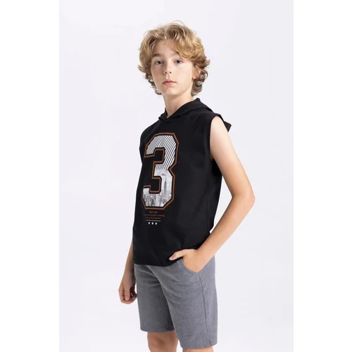 Defacto Boy&#39;s Hooded Undershirt