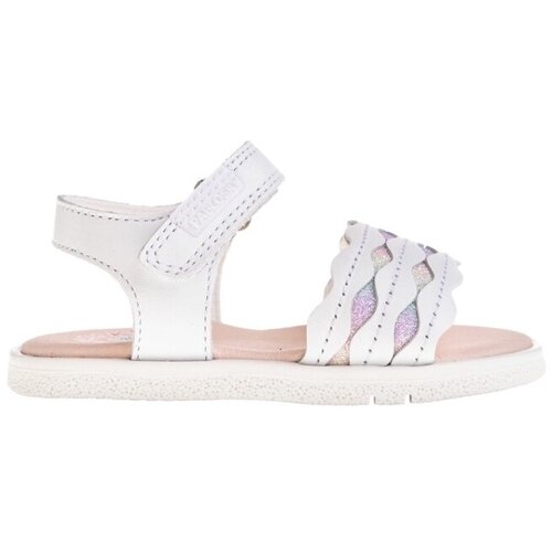 Pablosky Sandali & Odprti čevlji Olimpo Barefoot Kids Sandals 054000 - Blanco Bela Cene