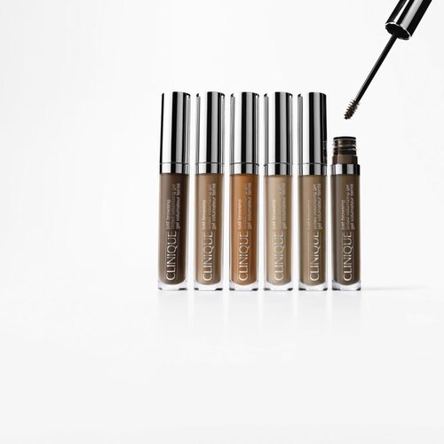 Clinique Just Browsing Tinted Volumizing Gel gel za obrvi odtenek 06 Ebony 4.3 ml Slike