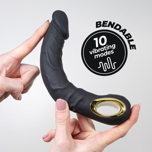 Crushious MAGNUS BEND FLEXIBLE VIBRATOR BLACK Cene