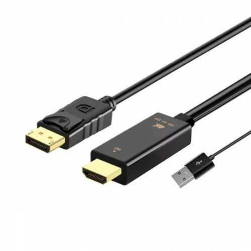Fast_Asia Kabl HDMI + USB 2.0 na DisplayPort (m/m) 1.8m Slike