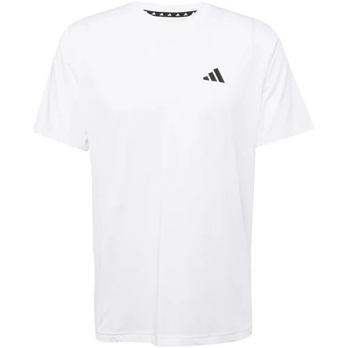 Adidas Tehnička sportska majica 'Essentials' crna / bijela