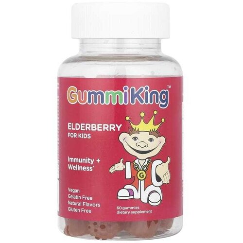 Swanson Crna bazga, limun i malina GummiKing (60 gumenih bombona) Slike