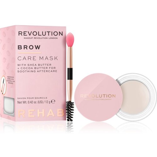 Revolution Rehab Brow Care Mask negovalna maska za obrvi 12 g za ženske Cene