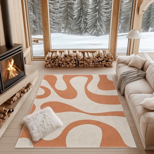 Mila Home Narančasti periv tepih 120x180 cm Caramel Latte &amp;ndash; Slike