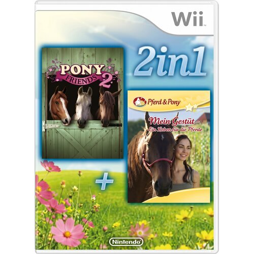  2 in 1 Pony Friends 2 & My Riding Stables Life With Horses (WII) - rabljeno Cene