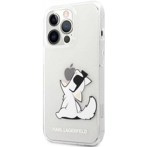 Karl Lagerfeld Klhcp13xcfnrc za iphone 13 pro max prozorna za&amp;scaron;čita - choupette fun Slike
