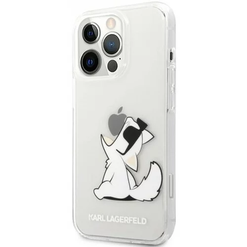Karl Lagerfeld Klhcp13xcfnrc za iphone 13 pro max prozorna zaščita - choupette fun