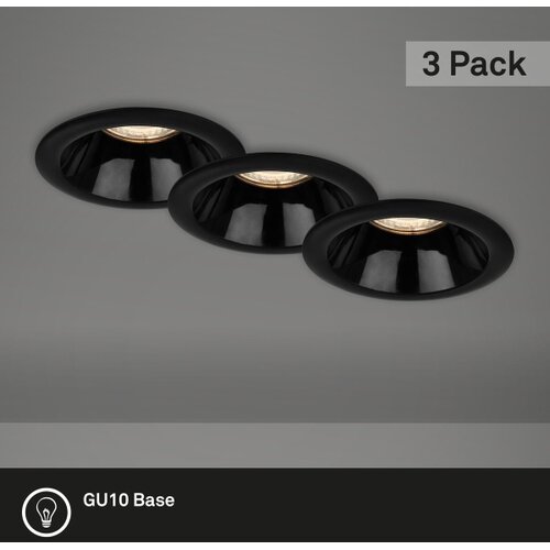 BRILONER 7042-035 - Set od 3 kupatilskih ugradnih stropnih svetala, 1x GU10/9W/230V, IP23 Slike