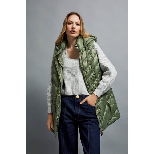 Moodo Quilted vest with hood Slike