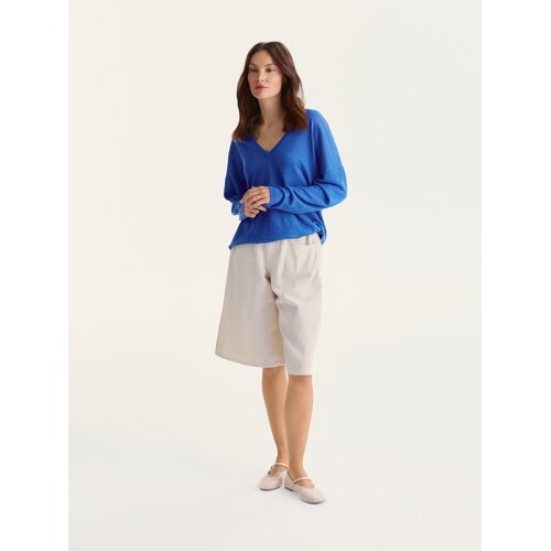 Reserved LADIES` SWEATER - plava Cijene