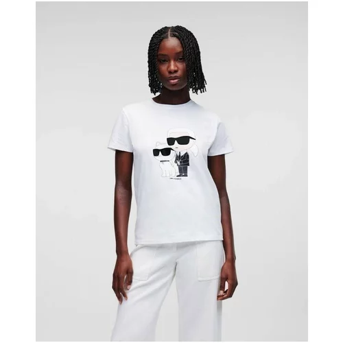 Karl Lagerfeld Majice & Polo majice 230W1704 IKONIC 2.0 Bela