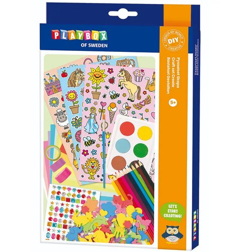 Playbox Djevojački kreativni set od 350 dijelova s dodacima Cene