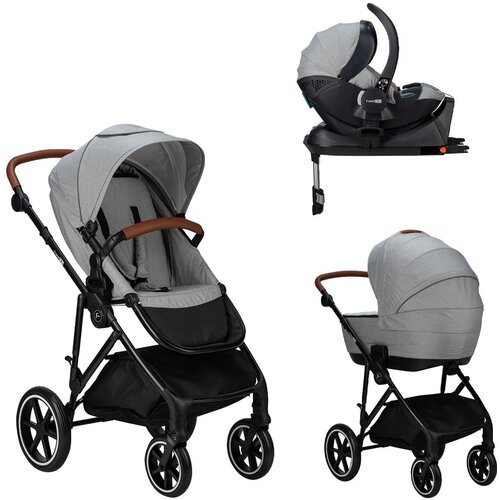Freeon voziček 4v1 Zen Deluxe, light grey Cene