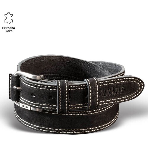 PRINC LEATHER Mu&amp;scaron;ki kai&amp;scaron; 255, Kožni, Crni Slike
