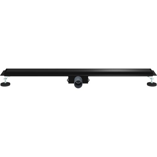  2 u 1 odvod za tu&amp;scaron; Crna 100 cm Nehrđajući čelik 304 Slike