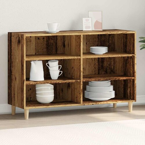  Komoda boja starog drva 103,5 x 35 x 70 cm konstruirano drvo Cijene