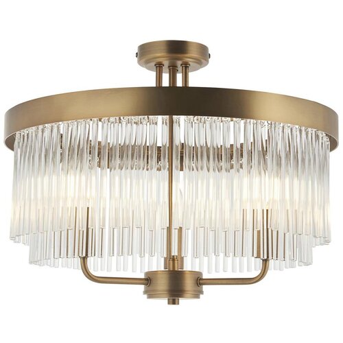 Endon 119109 - plafonski luster clermont 3xE14/6W/230V mesing Slike