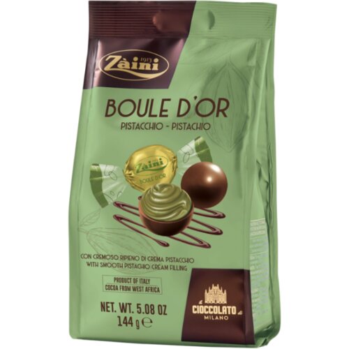 Zaini praline boule d'or pistacio 144g Cene