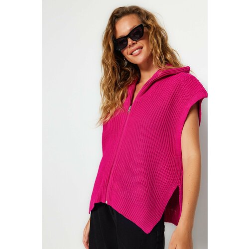 Trendyol Sweater Vest - Pink - Regular fit Slike