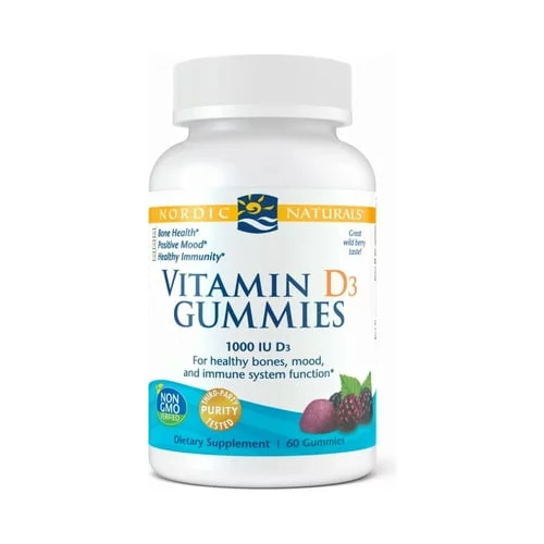 Nordic Naturals Vitamin D3 gumeni bomboni