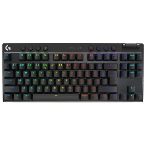 Logitech PRO X TKL LIGHTSPEED brezžična RGB Tactile mehanska gaming slotisk črna tipkovnica Cene