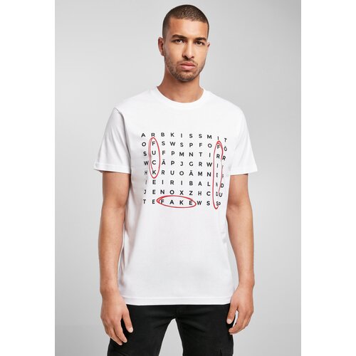 MT Men Crossword T-shirt white Slike