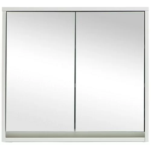 BASIC Ormarić s ogledalom (Š x V: 60 x 60 cm, Bez osvjetljenja, Iveral, Bijele boje)