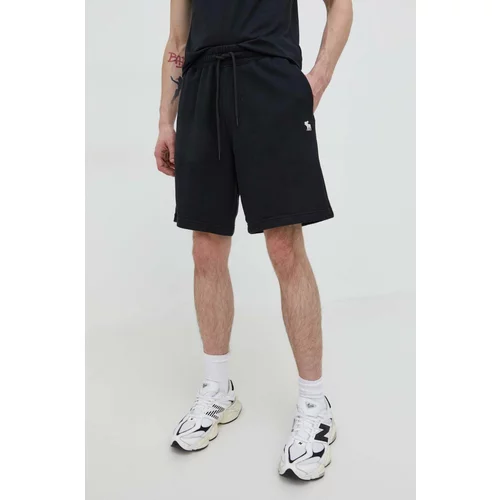 Abercrombie & Fitch Kratke hlače moški, črna barva