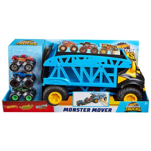 Hot Wheels vozilo Monster Kamion sa 3 autića Slike