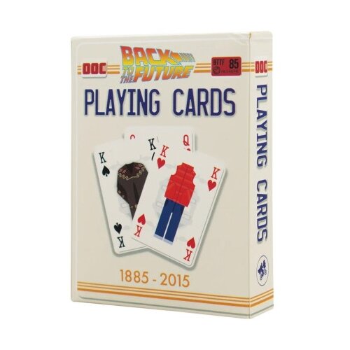 Fanattik Back To The Future - Playing Cards ( 078104 ) Cene