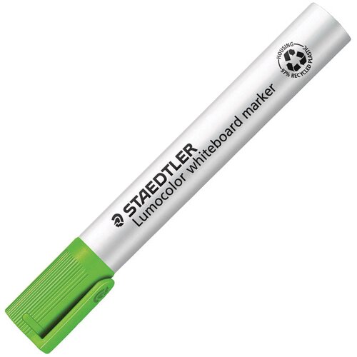  OZNAČEVALEC ZA BELO TABLO 2MM RECIKLIRANI LUMOCOLOR STAEDTLER 351-53 SVETLO ZELENI Slike